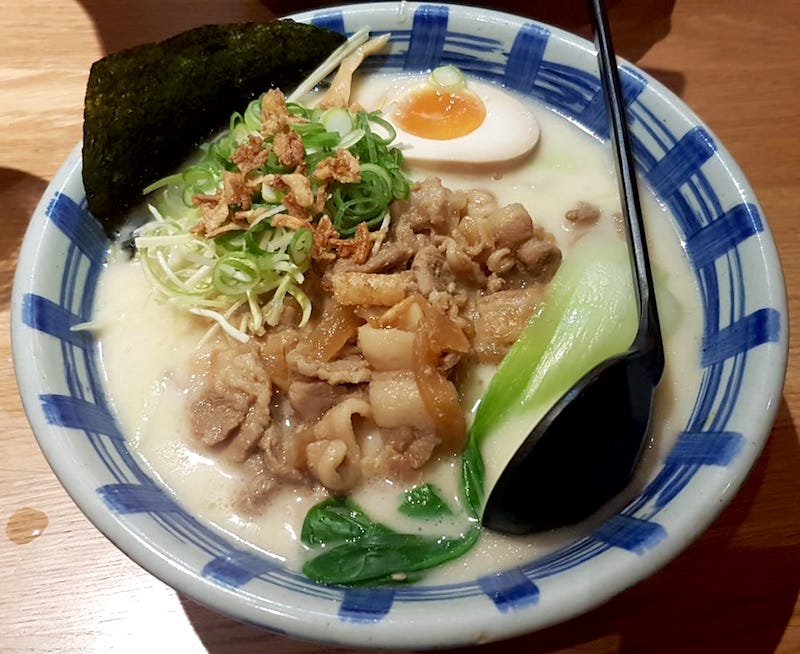 Bowl of Noukou Buta Ramen from Umaimon